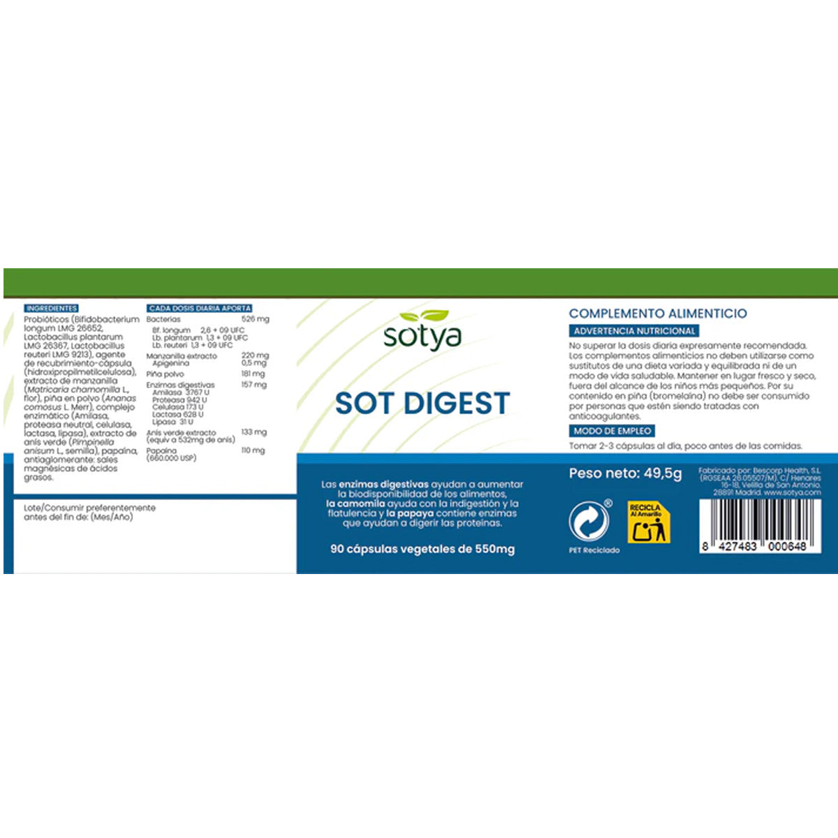 Digest Sotya 90 Kapseln