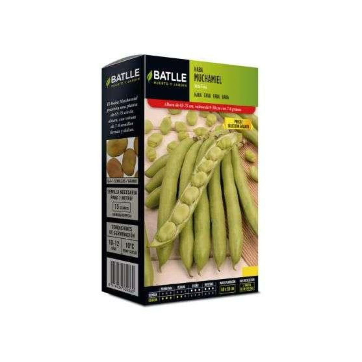 Muchamiel Sel. Goliath Broad Bean Seeds 100 g Batlle
