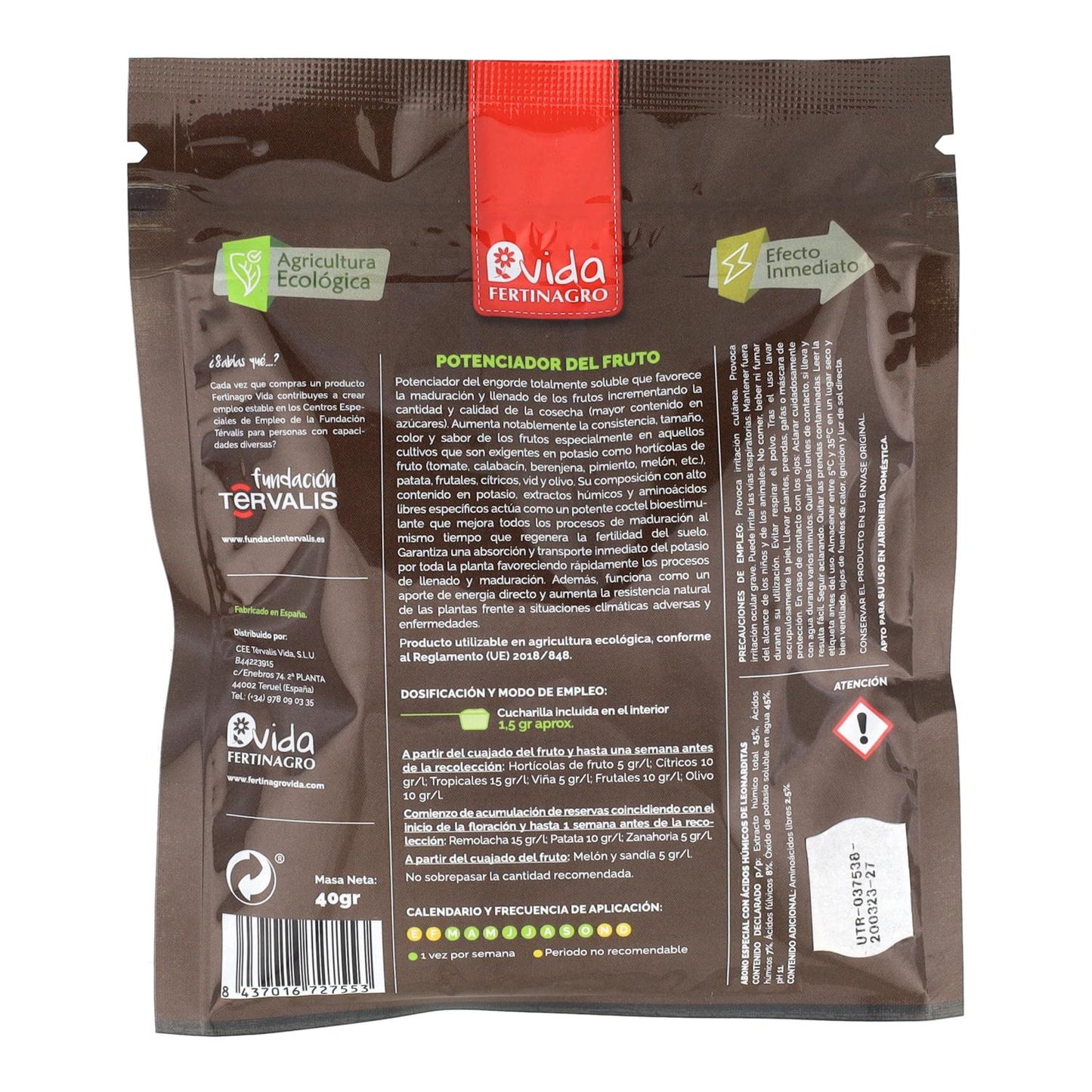 Wzmacniacz owoców BIO Fertinagro 40 g