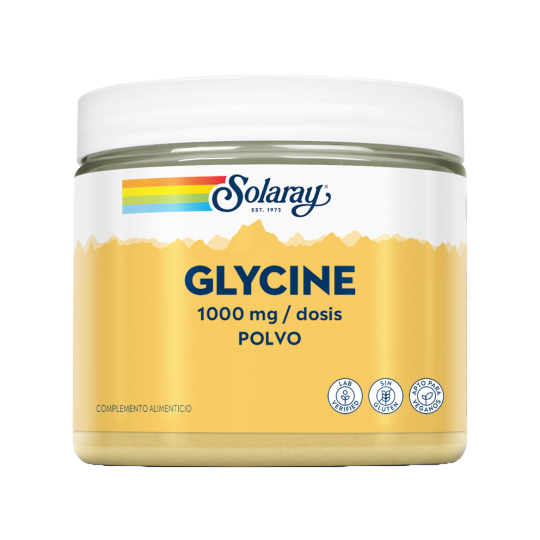 Glycina-Pulver Solaray 400 g