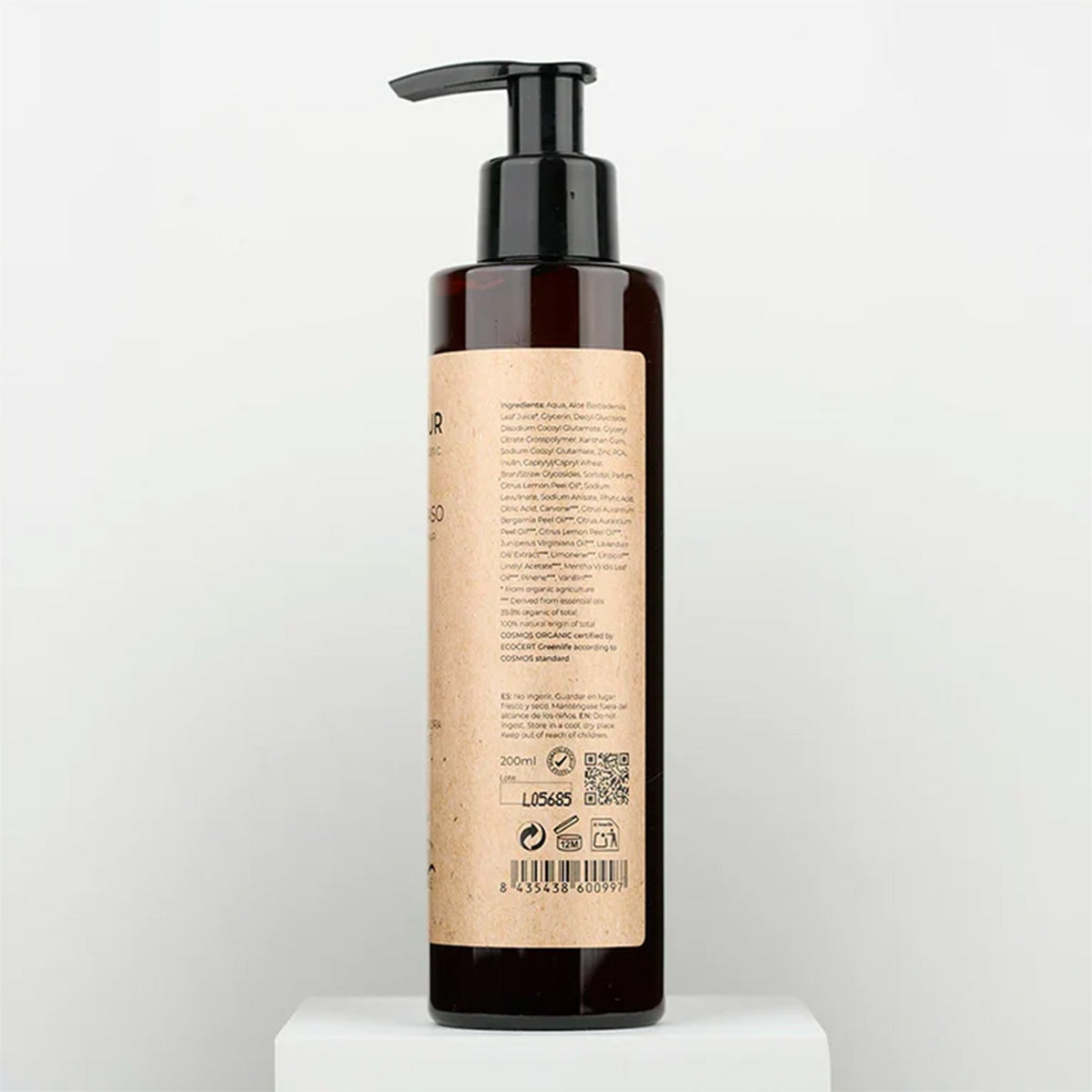 Sulfatfreies Shampoo für fettiges Haar Arganour 200 ml