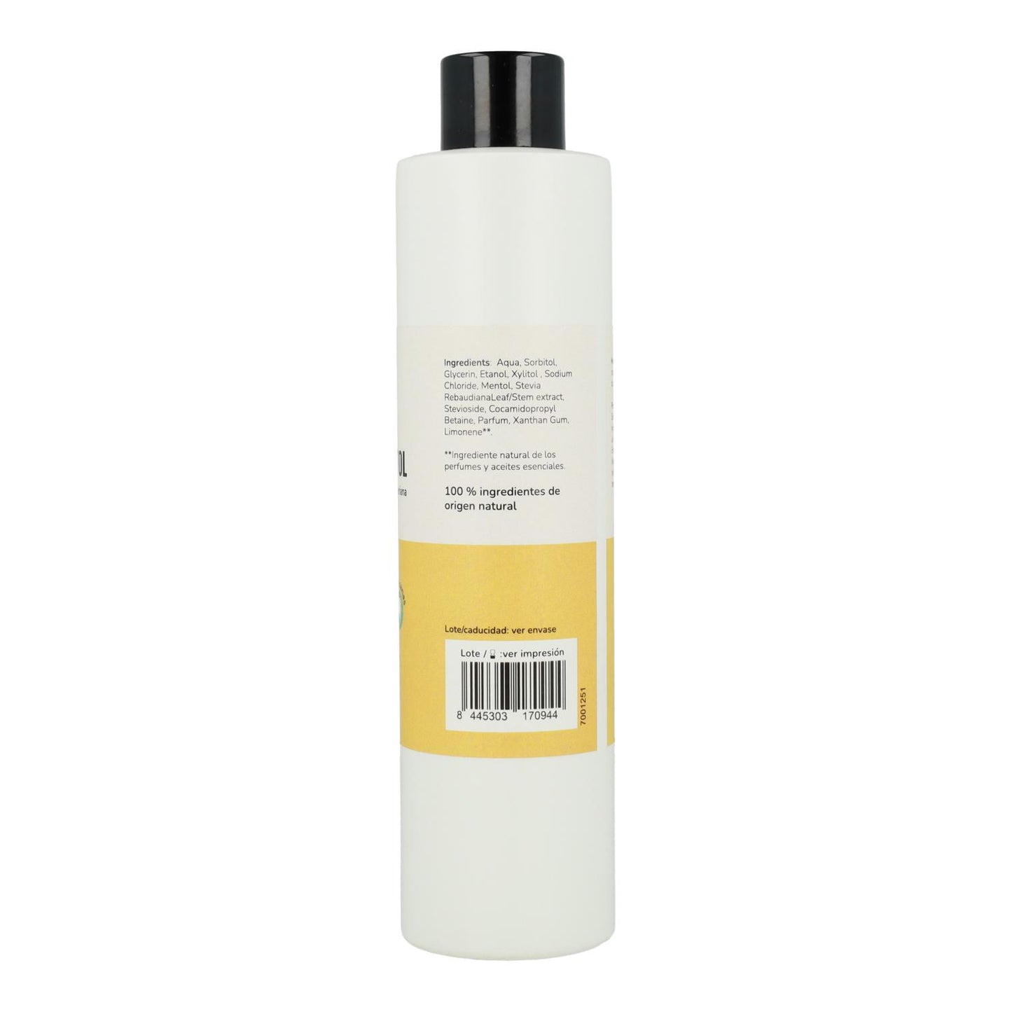 Collutorio Mentolo e Xilitolo Planeta Huerto 250 ml