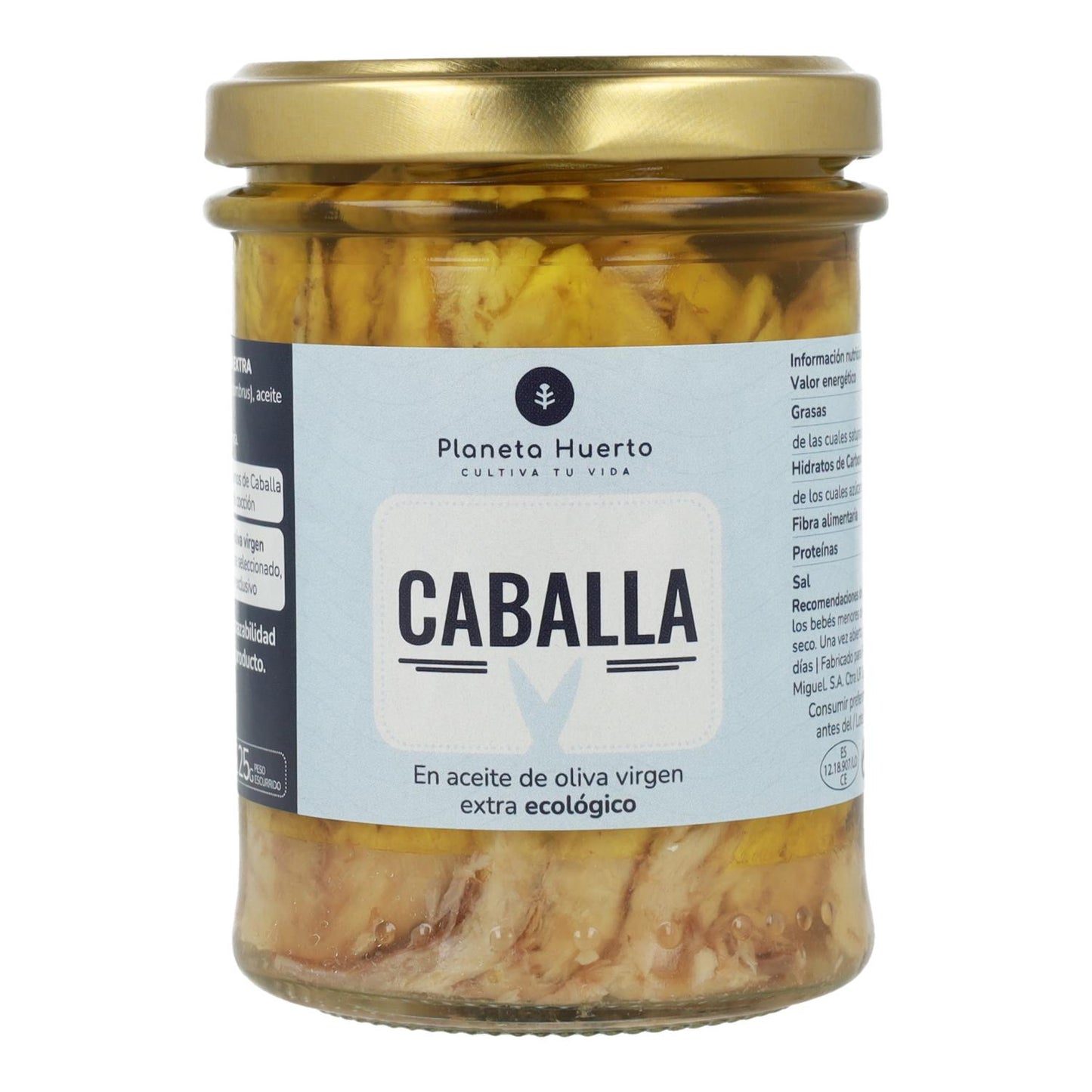 Sgombro in olio d'oliva ECO Planeta Huerto 190 g