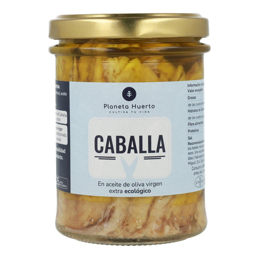Makreel in olijfolie ECO Planeta Huerto 190 gr