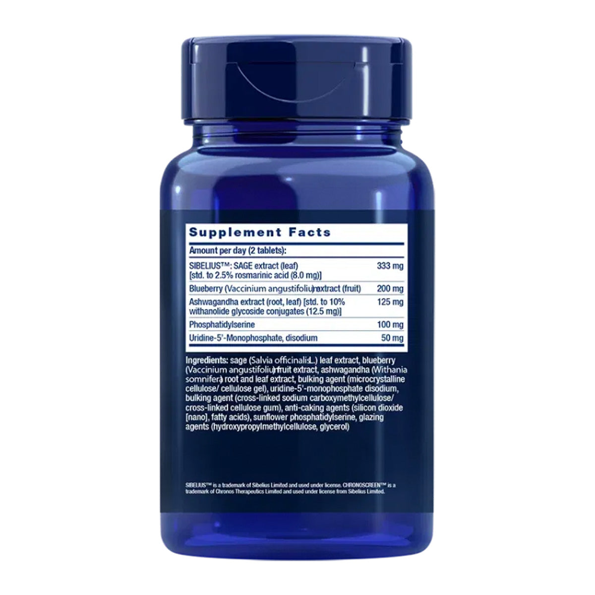 Cognitex Elite EU Version, Life Extension 60 tabletek