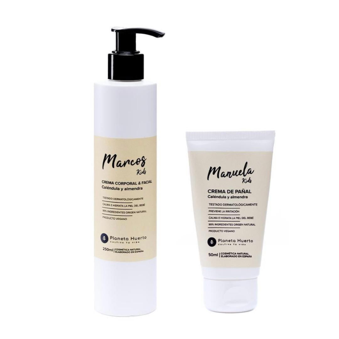 Impacco idratante per neonati Crema per pannolini + idratante Planeta Huerto
