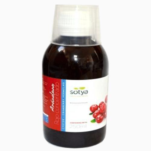 Succo concentrato di mirtillo rosso Sotya, 250 ml