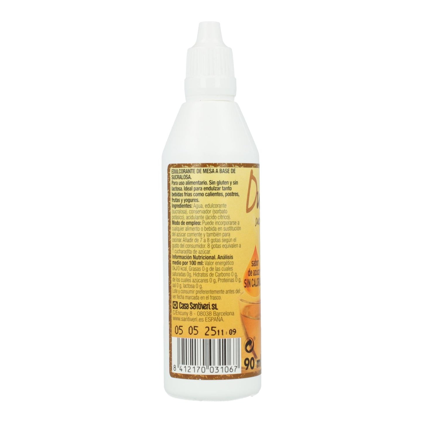 Dolcificante liquido (sucralosio) Santiveri 90 ml