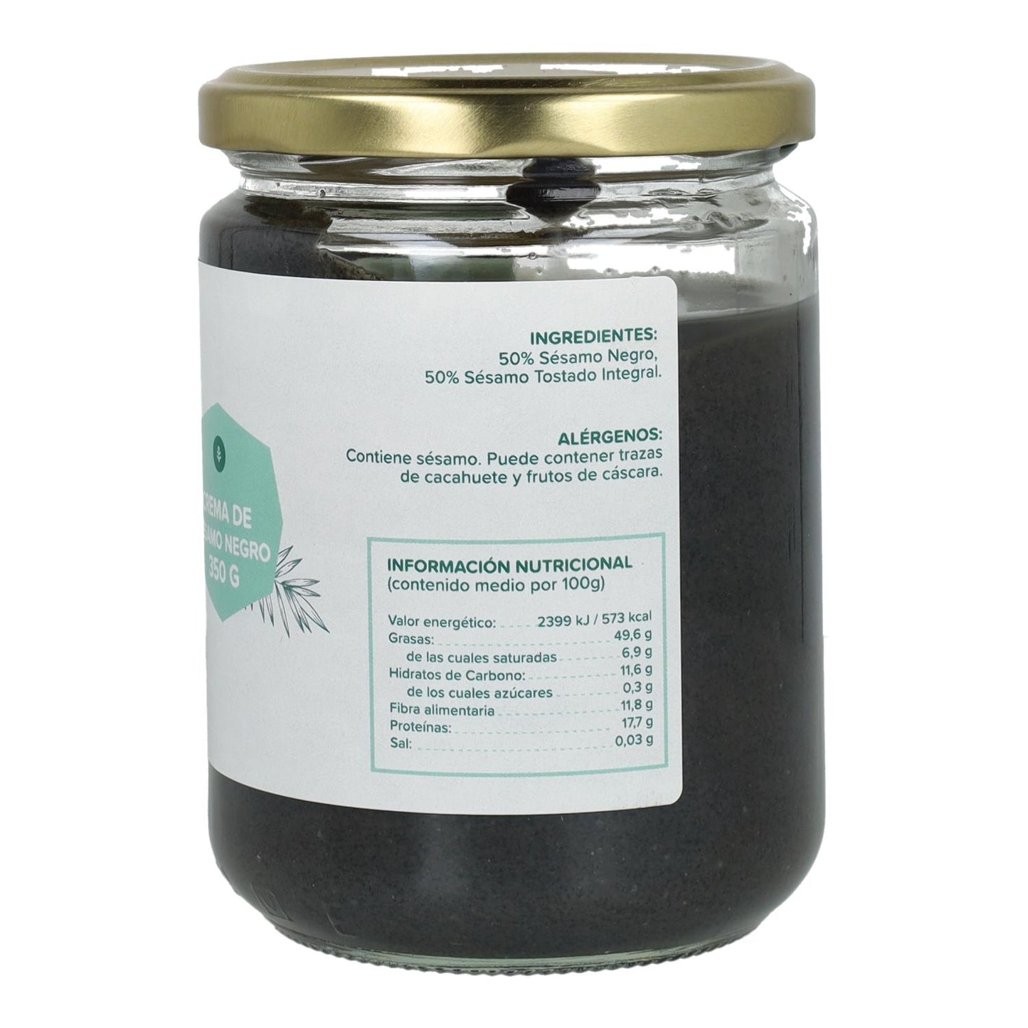 Tahini di sesamo nero ECO Planet Garden 350 g