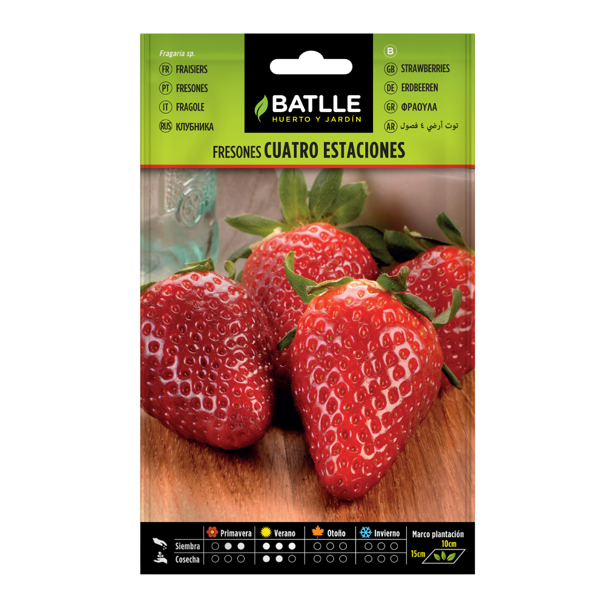 Batlle 4 Seasons Strawberry Seeds