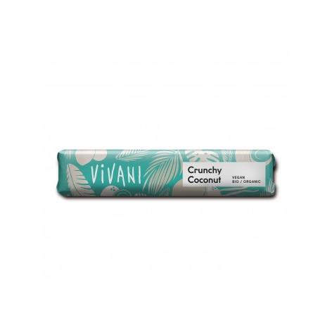 Vivani crunchy chocolate bar with coconut 35 g
