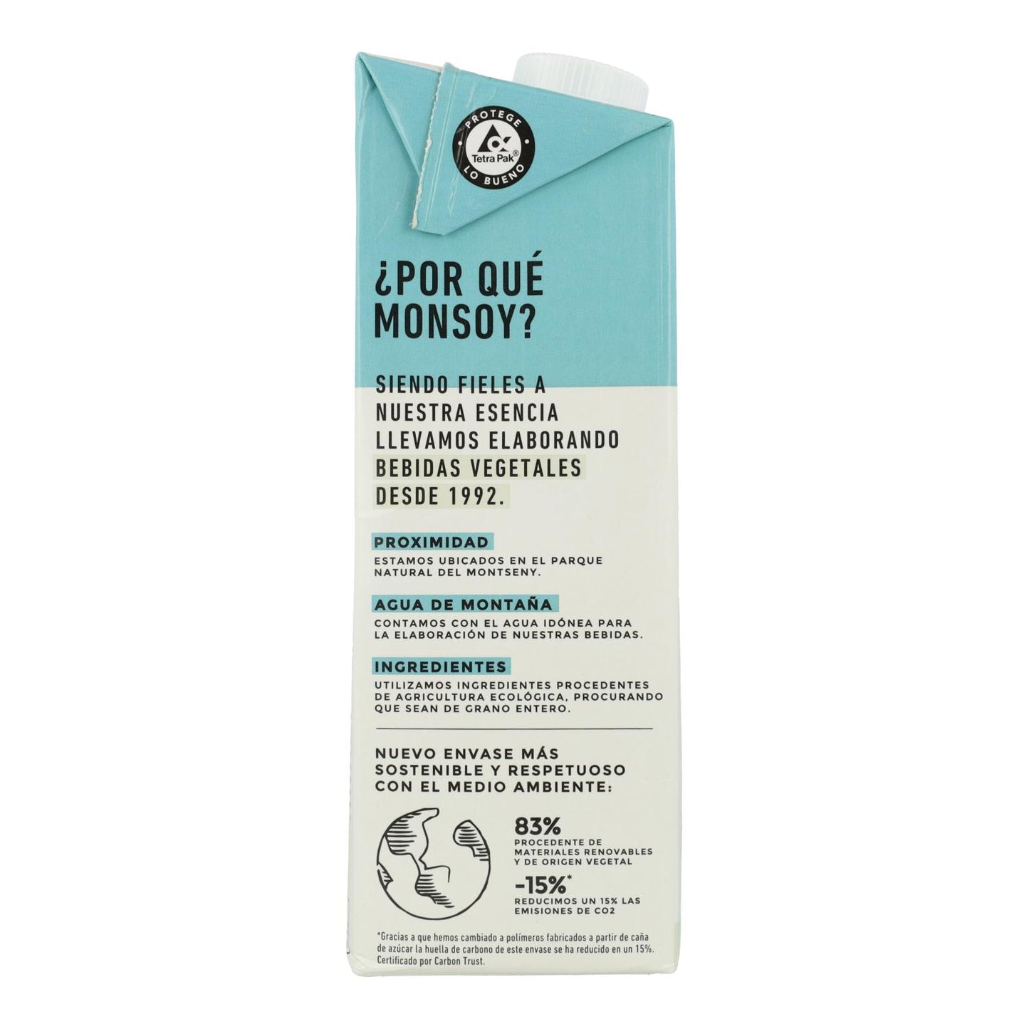 Monsoy Organic Almond Drink 1 L