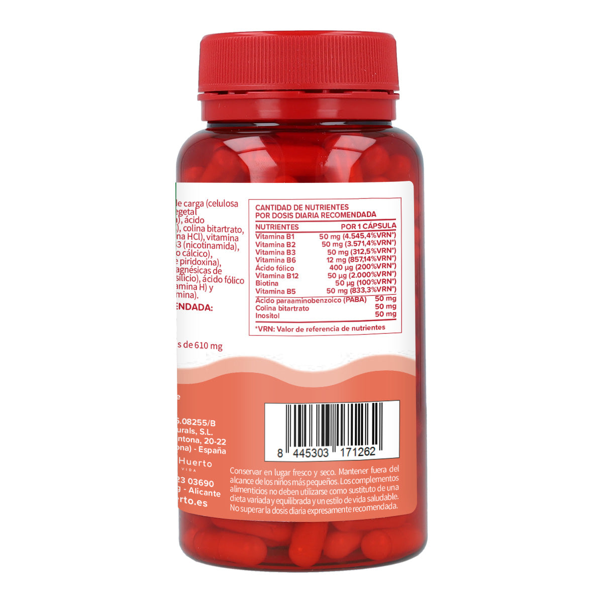 Vitamina B-50 Planeta Huerto 60 Cap.