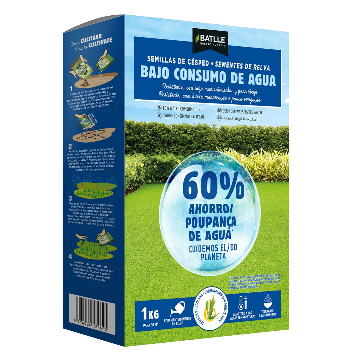 Batlle Water-Saving Grass Seeds 1 kg