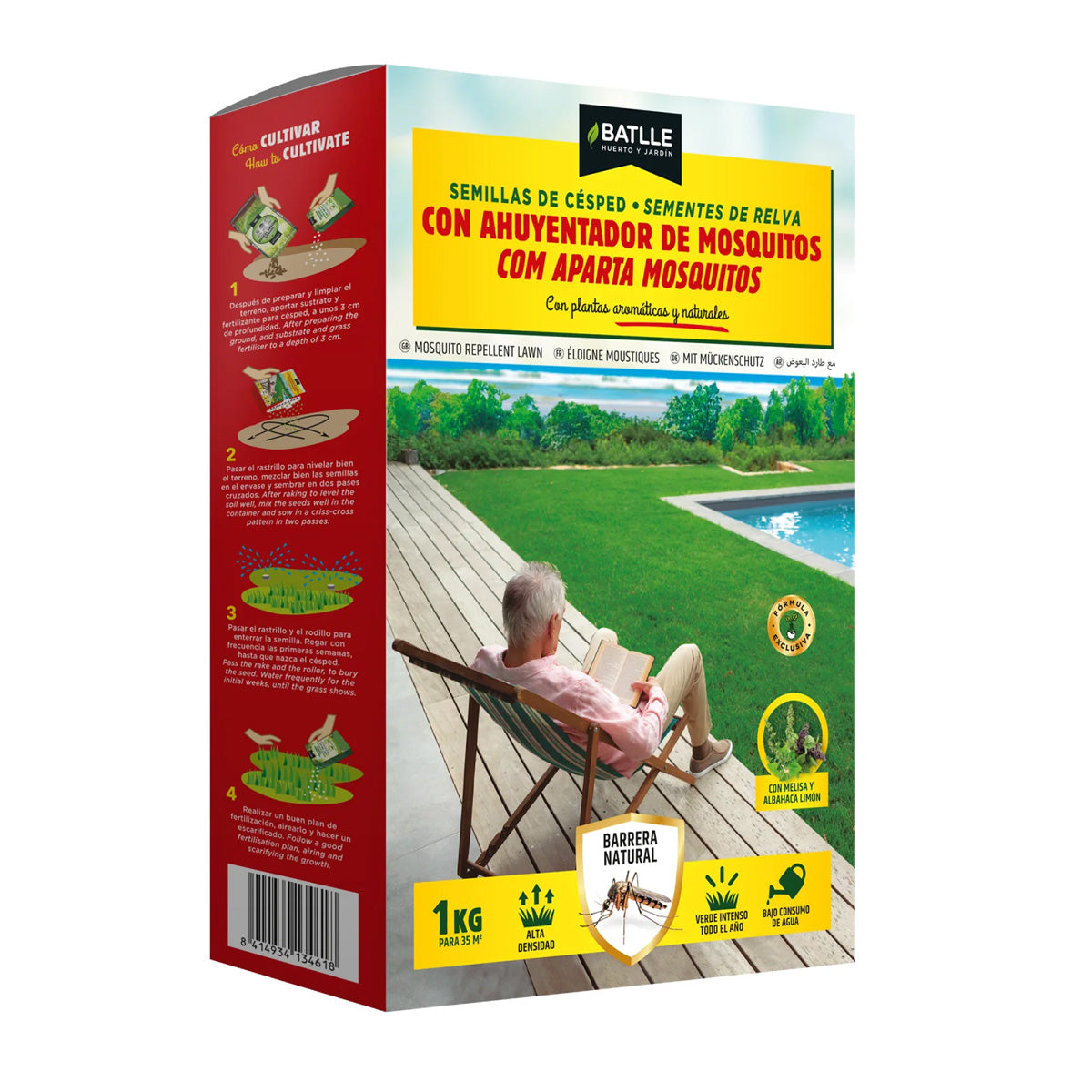 Batlle Mosquito Repellent Lawn Seeds 1 kg