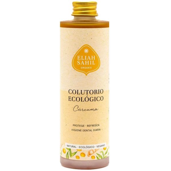 Bain de bouche antibactérien au curcuma Eliah Sahil 100 ml