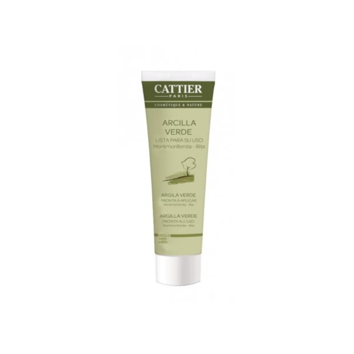 Gotowa do użycia zielona glinka Cattier, 100 g