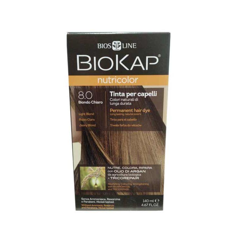 Haarverf lichtblond Dye 8.0 Biokap 140 ml