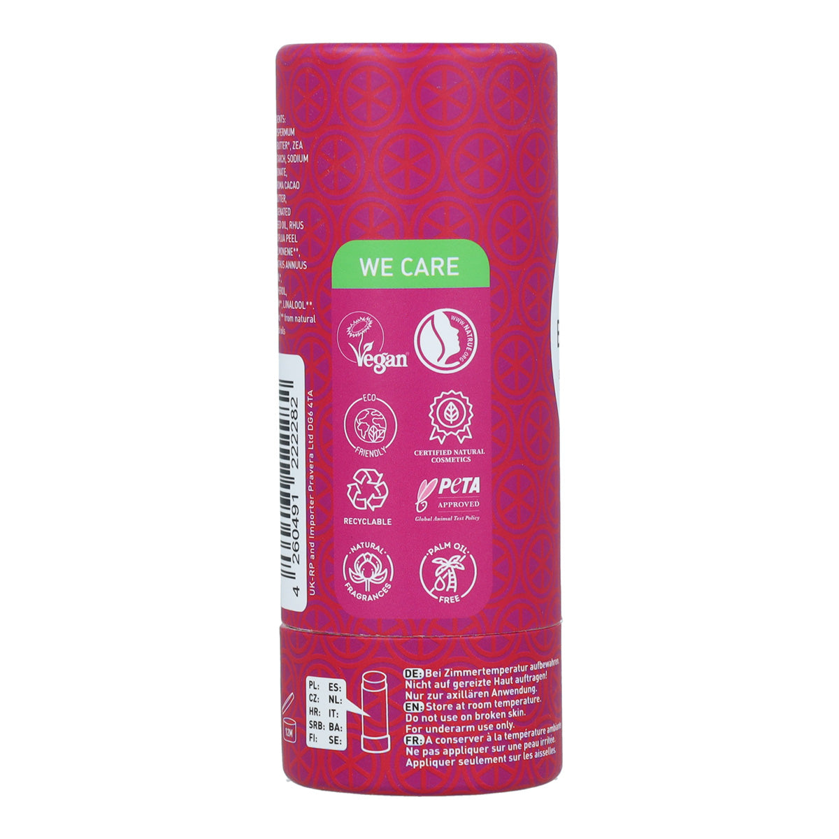 Ben&Anna PinkGrapefruit Zero Waste Deodorant 40 g