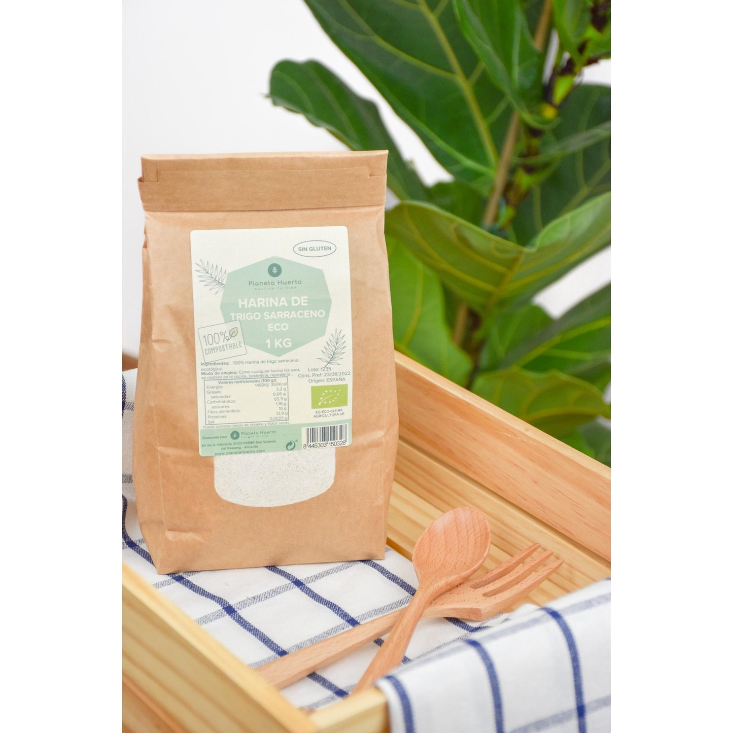 Glutenvrij Boekweitmeel ECO Planeta Huerto 500g