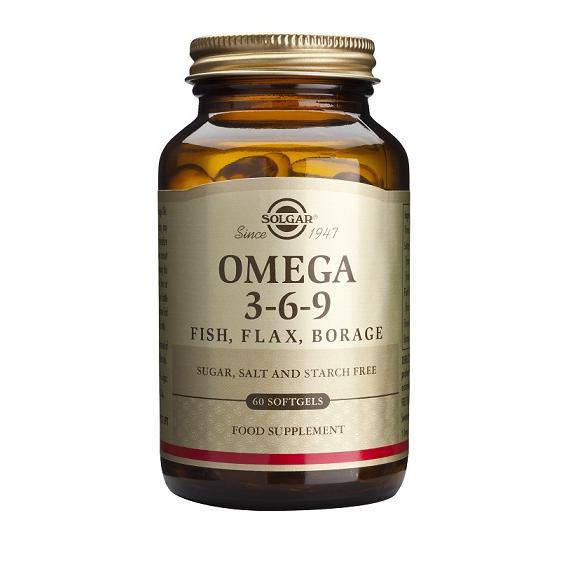 Omega 3 - 6 - 9 (pesce, lino, borragine) Solgar 120 capsule