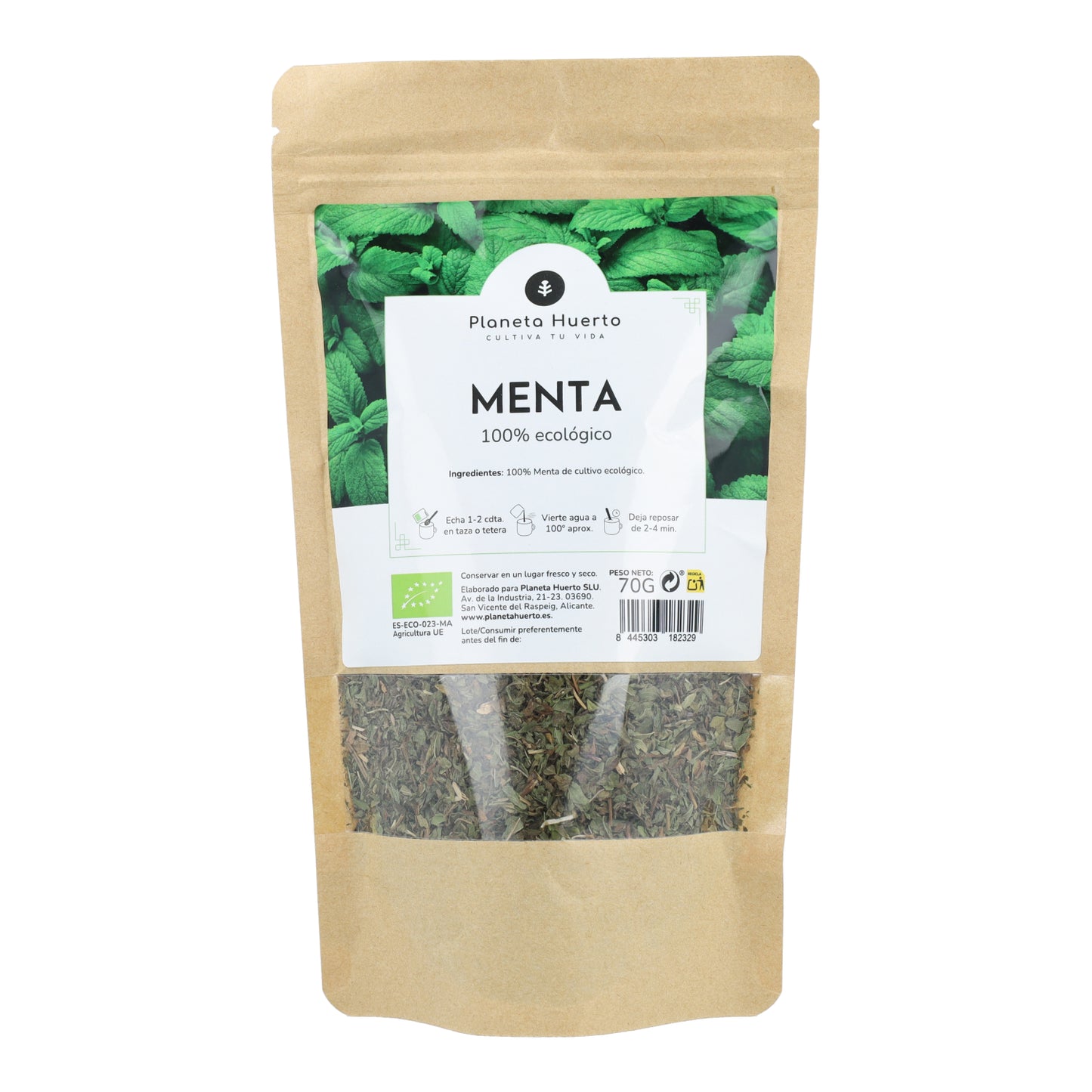 Napar z mięty pieprzowej ECO Planeta Huerto 70g