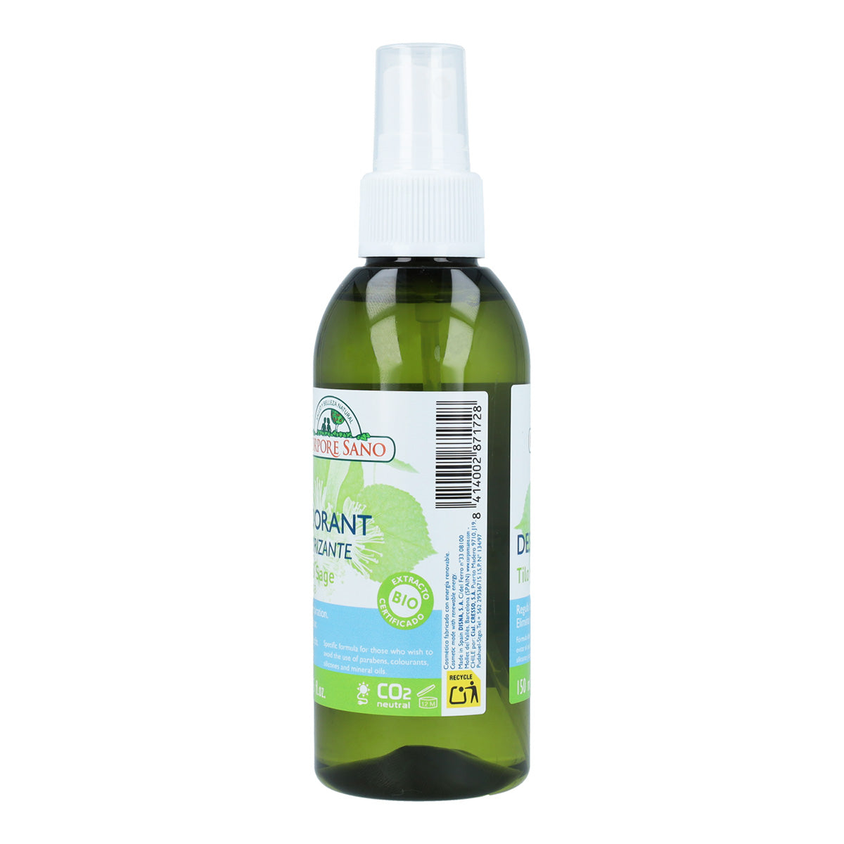 Deodorante tiglio e salvia Corpore Sano 150 ml