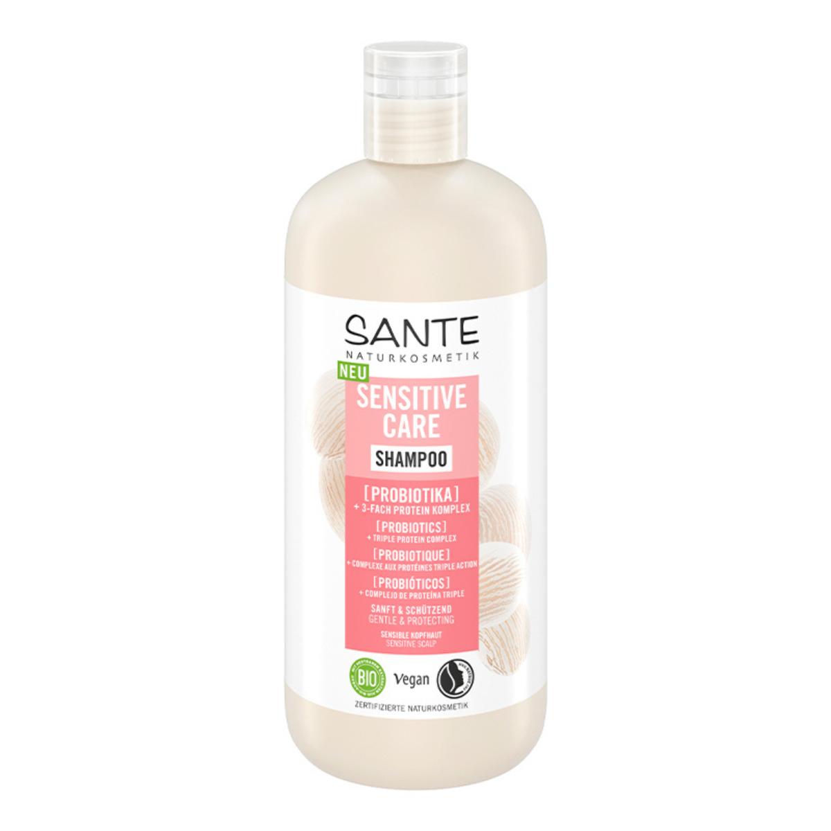 Probiotische shampoo voor gevoelige huid, Sante 500 ml