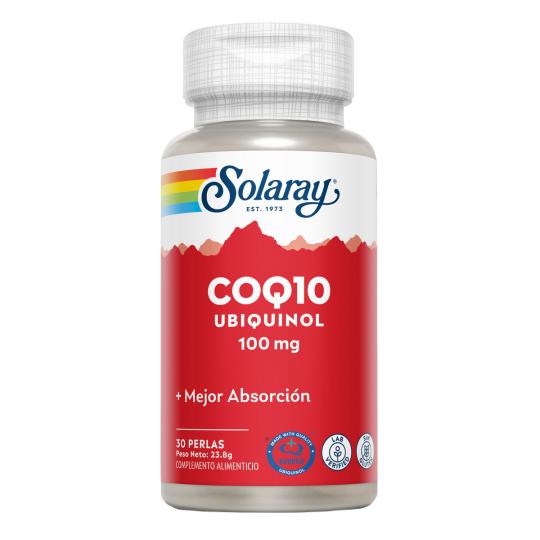 Co-enzym Q10 Ubiquinol 100 mg Solaray, 30 capsules