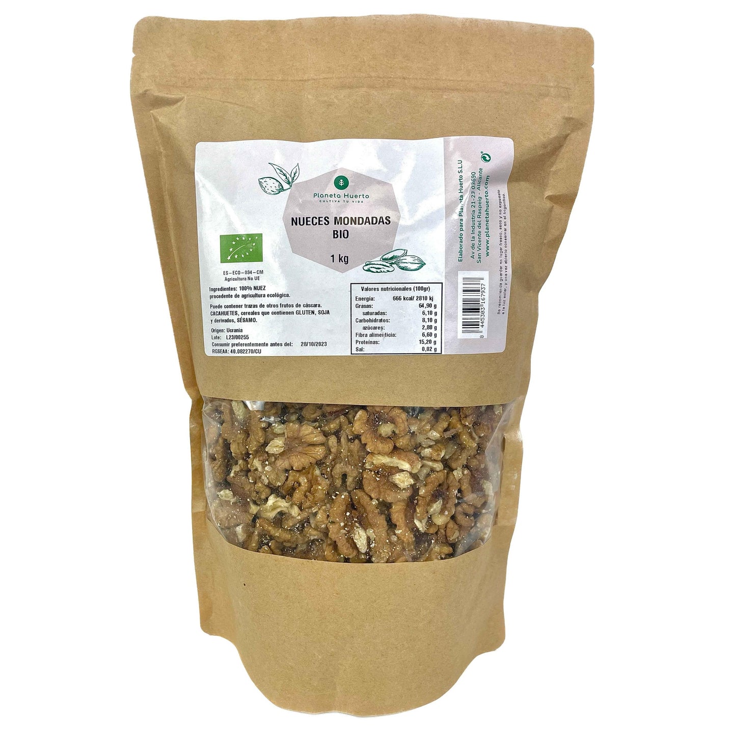 Noci sgusciate ECO Planeta Huerto 1 kg