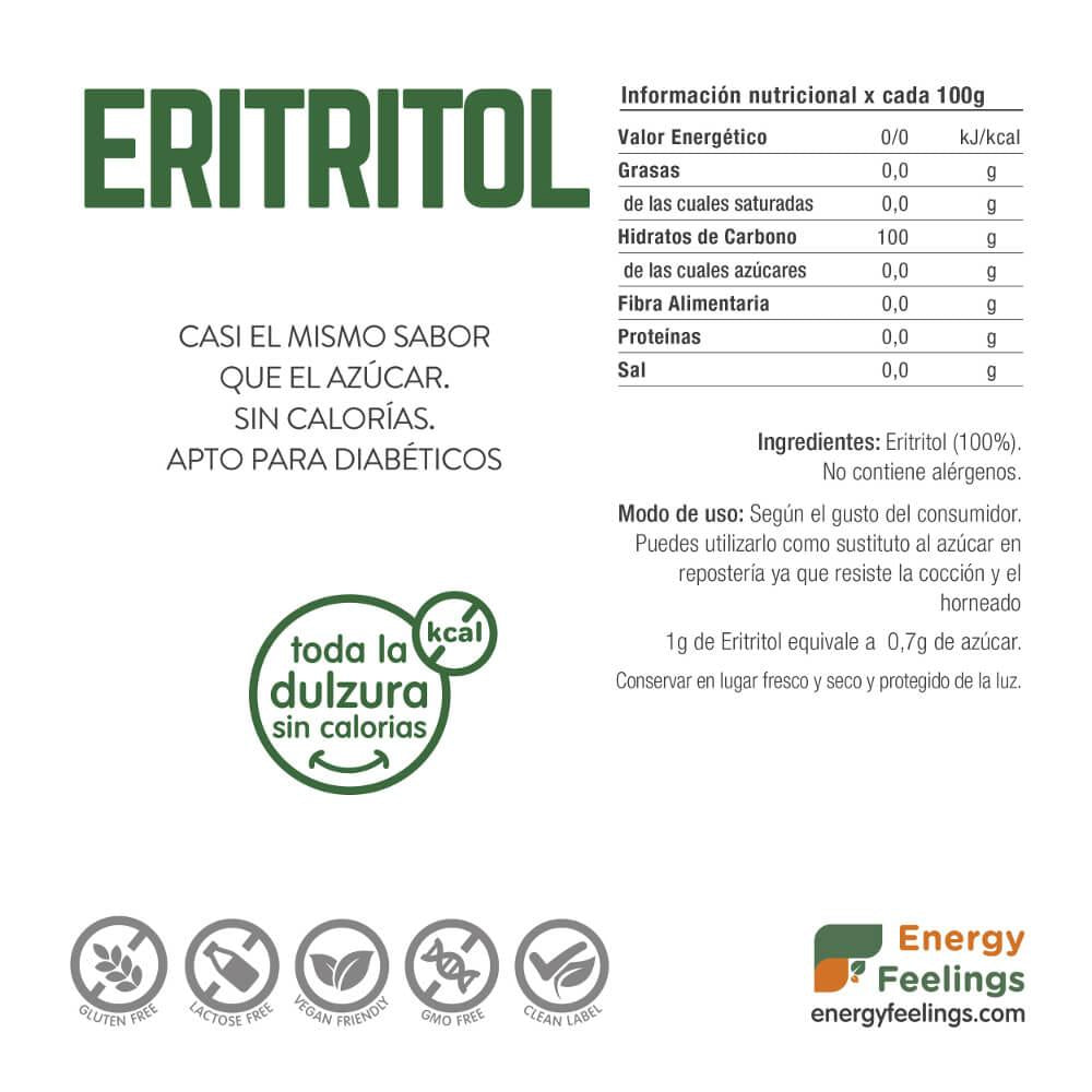 ERITRITOL pulver: (200 g) Doypack