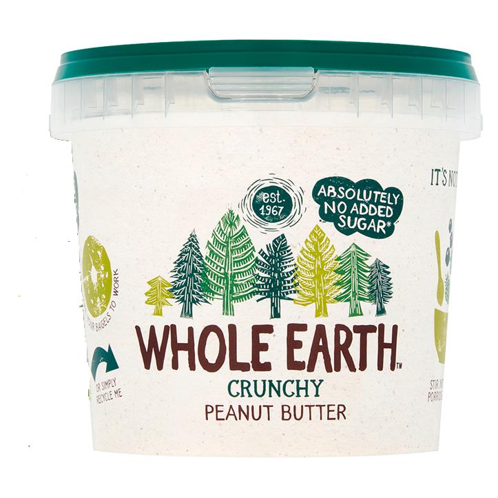 Crema di arachidi croccante Whole Earth 1 kg.