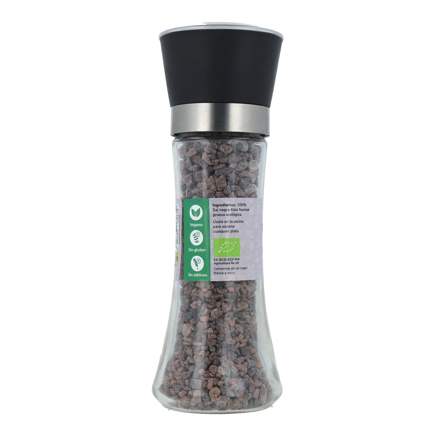 Moulin à sel noir ECO Planeta Huerto 200g