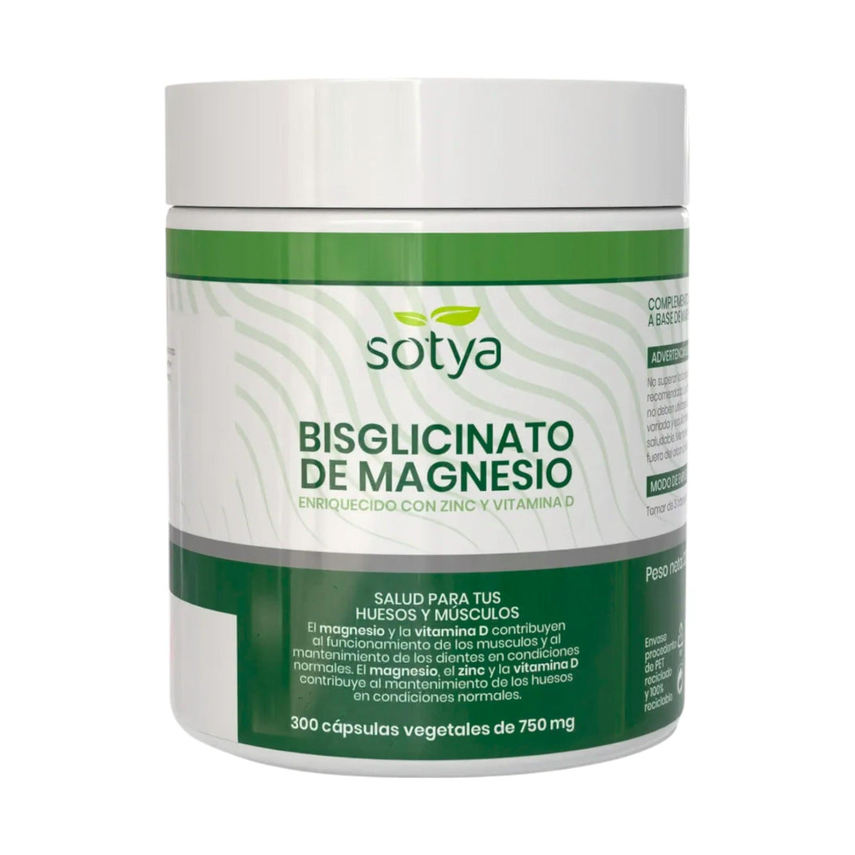 Bisglycinate de magnésium, Sotya, 300 gélules