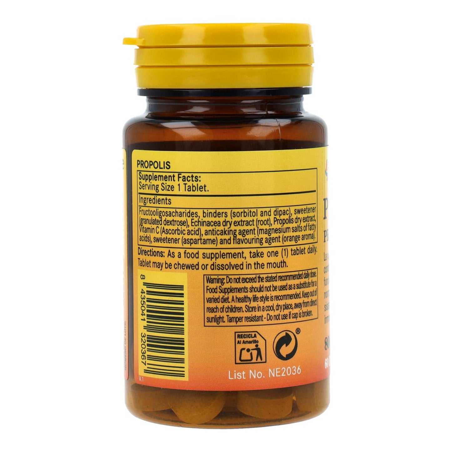 Propolis 800 mg Nature Essential 60 tabletter