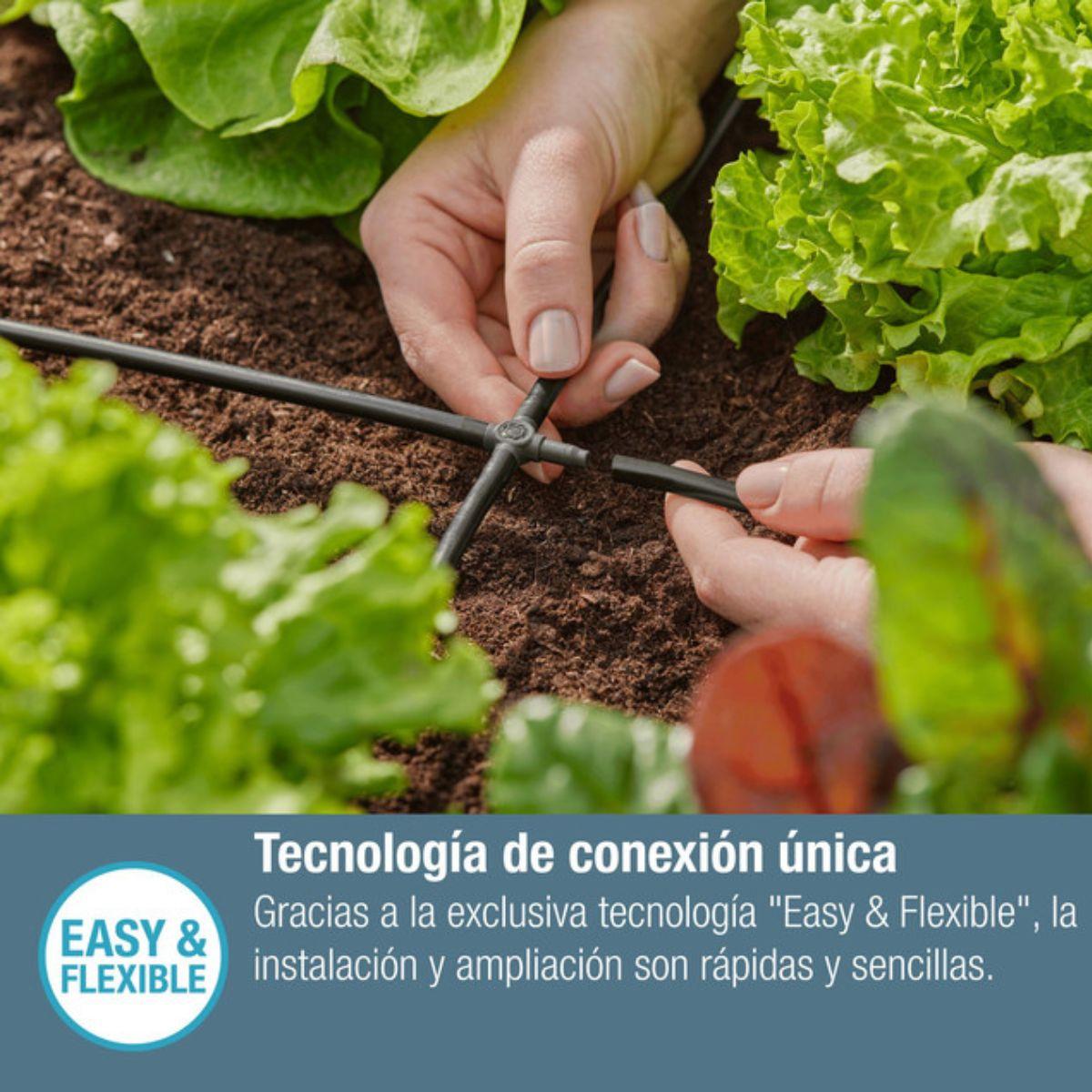 Pezzo a croce 4,6 mm (3/16") x10 Microdripsystem Gardena