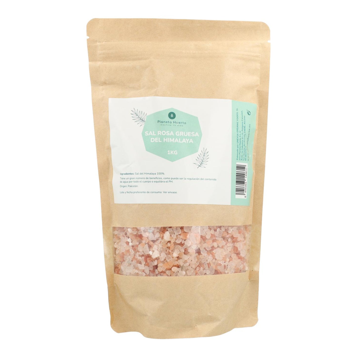 Pink Himalayan coarse salt Planeta Huerto 1 kg