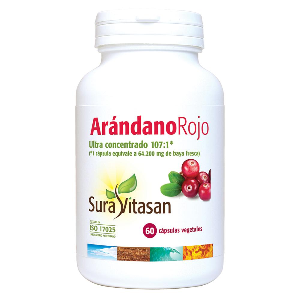 Sok z żurawiny 600 mg 60 kapsułek Sura Vitasan