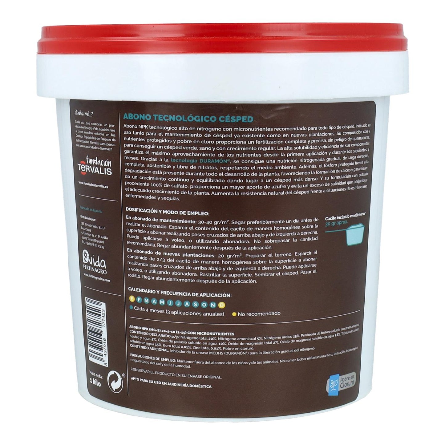 Technologische gazonmest Fertinagro 1 kg