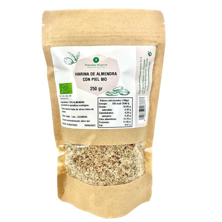 Farine d'amandes avec peau ECO Planeta Huerto 250 g