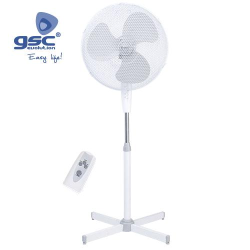 Staande ventilator 43 cm 45 W met afstandsbediening