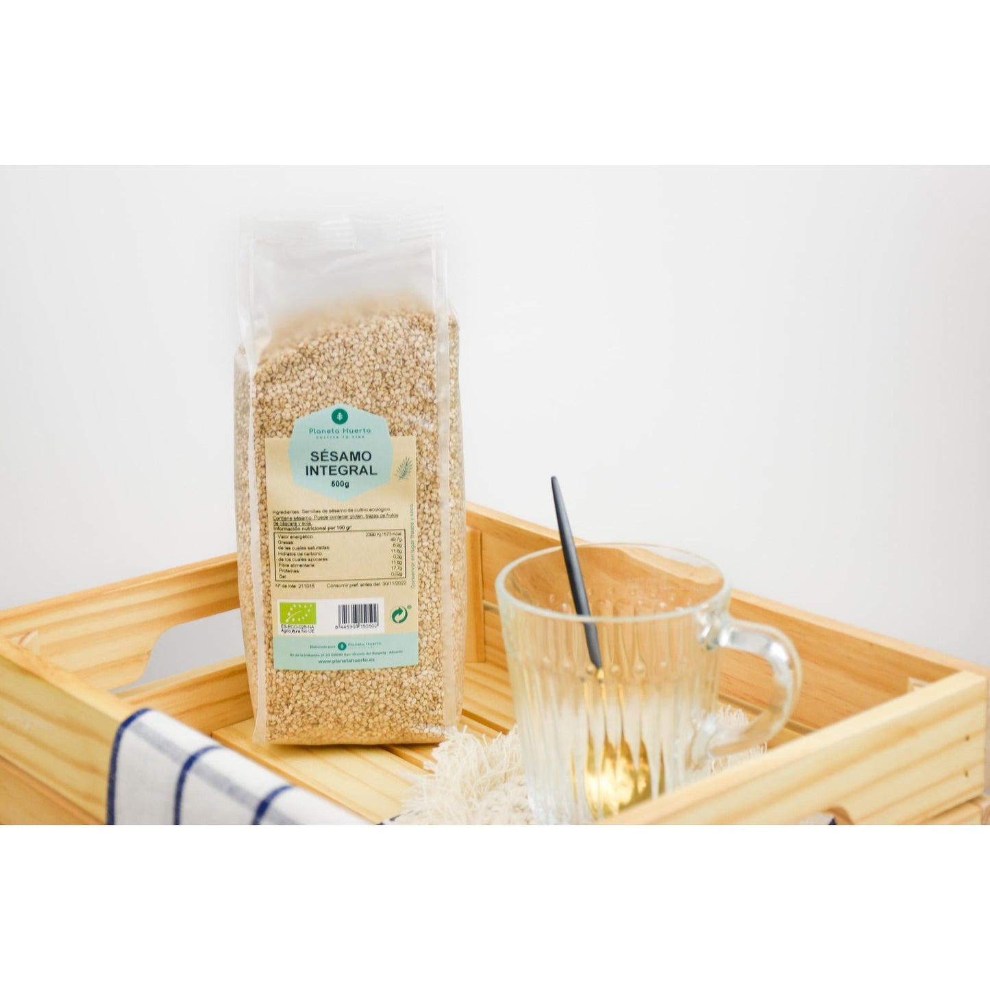 Sesamo intero ECO Planeta Huerto 500 g