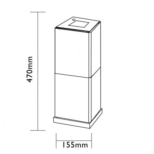 Dekorativ solcellslampa Martinique Luxform
