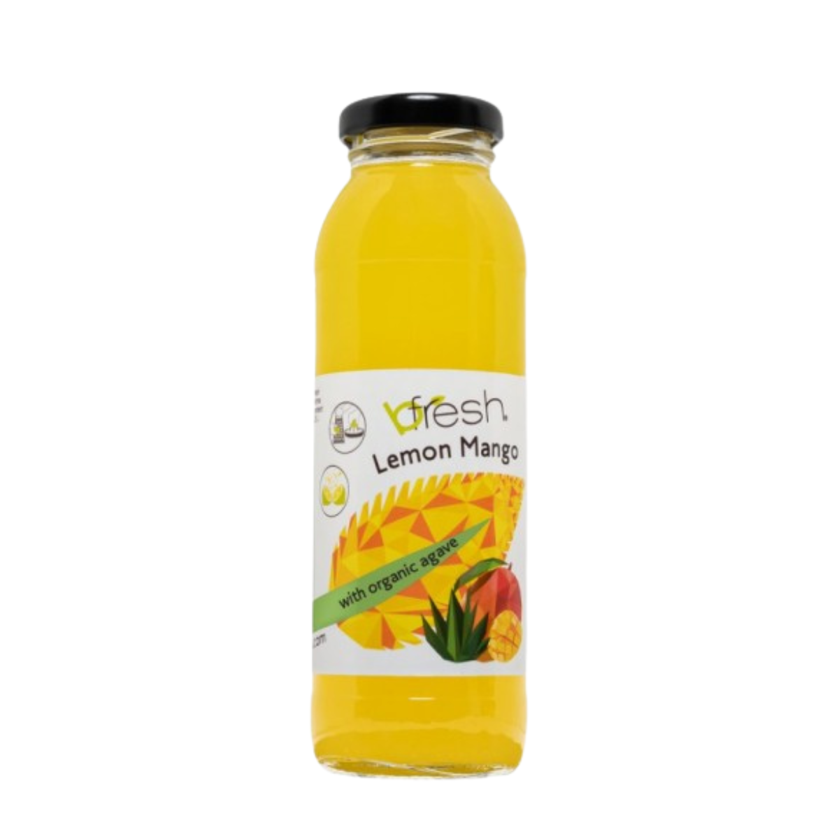 Bfresh Jus de citron et mangue avec sirop d'agave BIO VROUBIS 25 cl