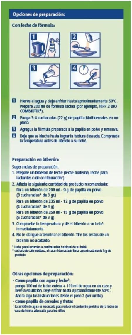 Pappa multicereali biologica +6 mesi HiPP 400 g