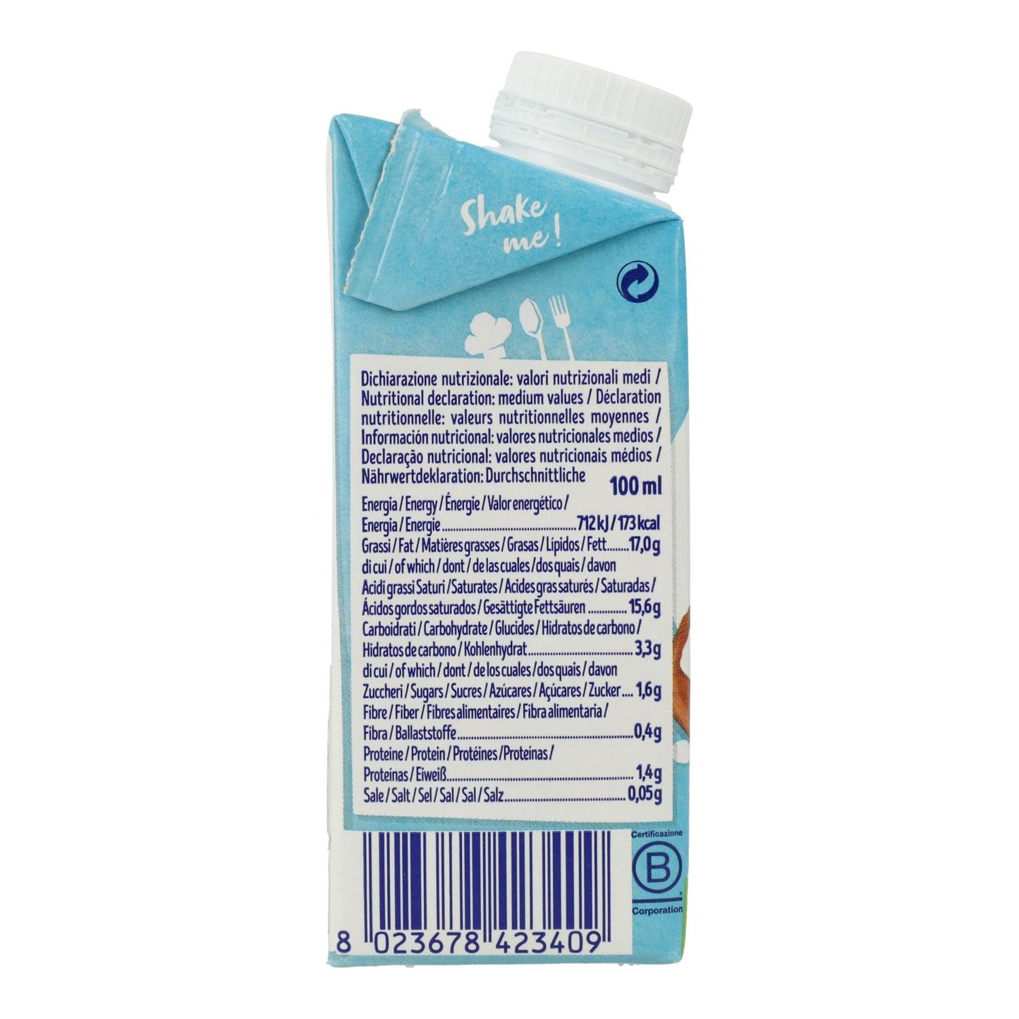 Isola Bio Organic Coconut Cooking Cream, 200 ml