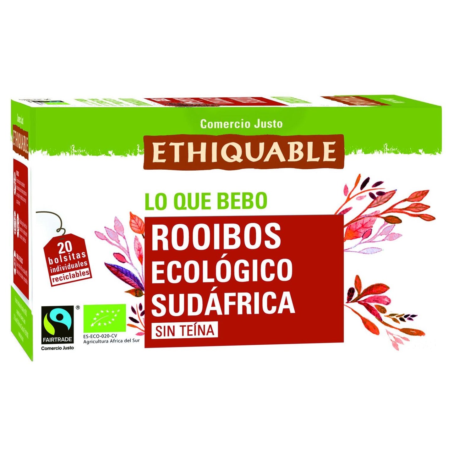 Herbata Rooibos BIO 40 g 20 torebek