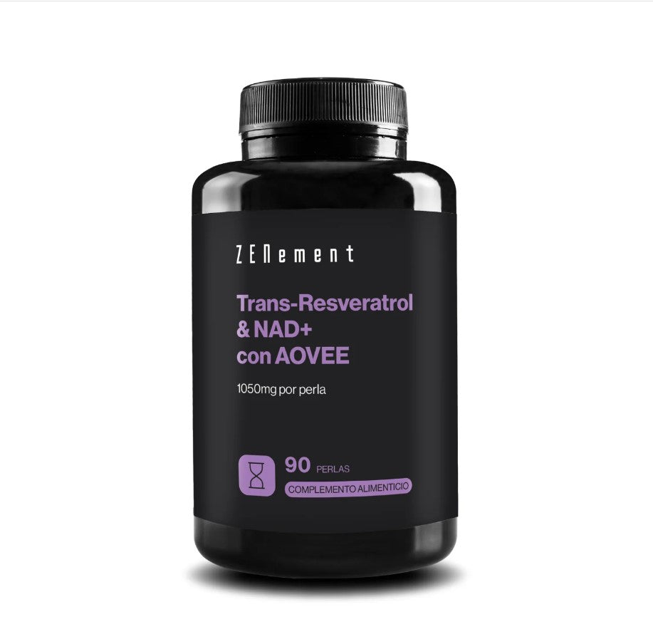 Trans-Resveratrol & NAD+ with Zenement EVOO, 90 tablets