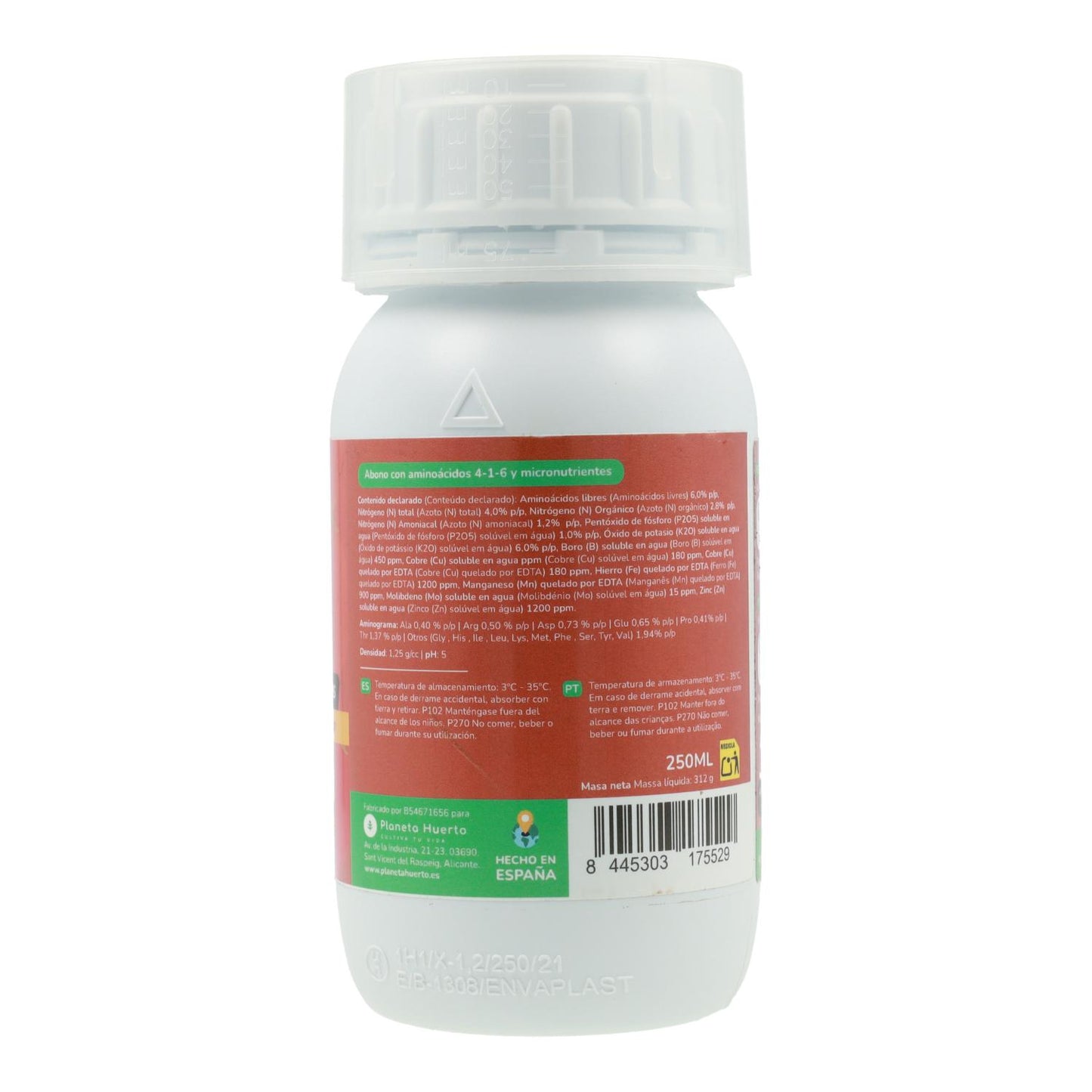 Concime liquido per pomodori Planeta Huerto 250 ml