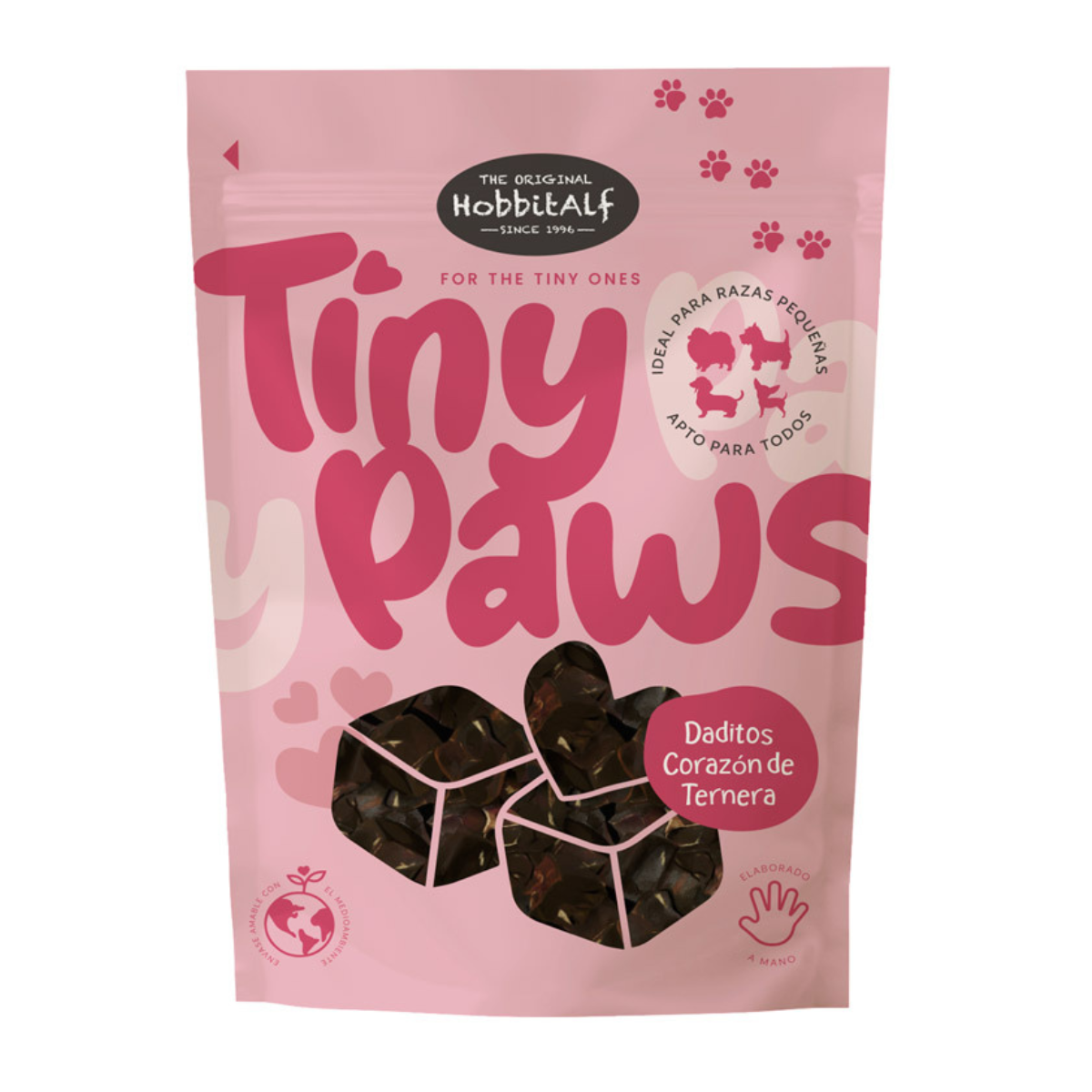 Hobbitalf Beef Heart Cubes 80 g